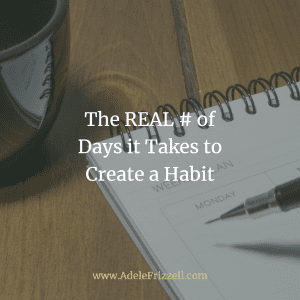 days it takes to create a habit