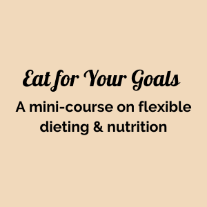 Flexible Dieting online course