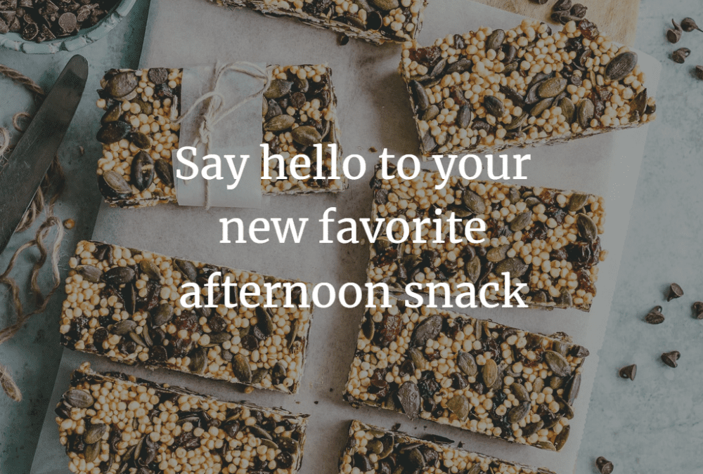 Say hello to your favorite afternoon snack