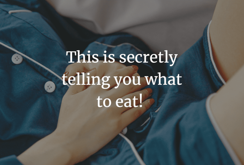 This is secretly telling you what to eat!